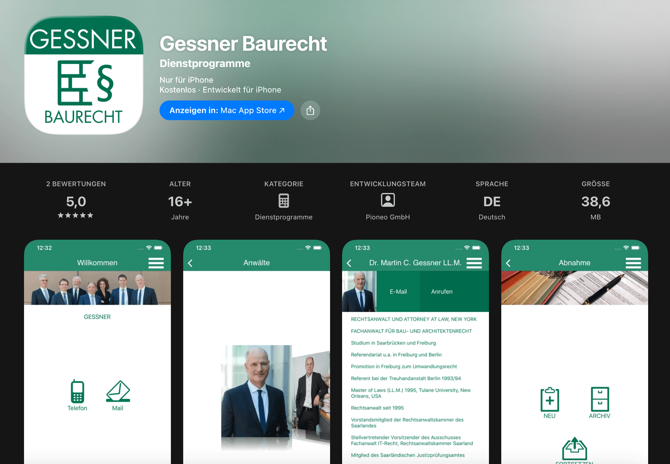 Gessner - App